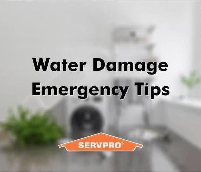"water damage emergency tips"